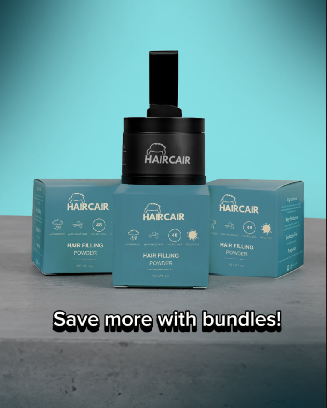 Instant Hair Filling Powder